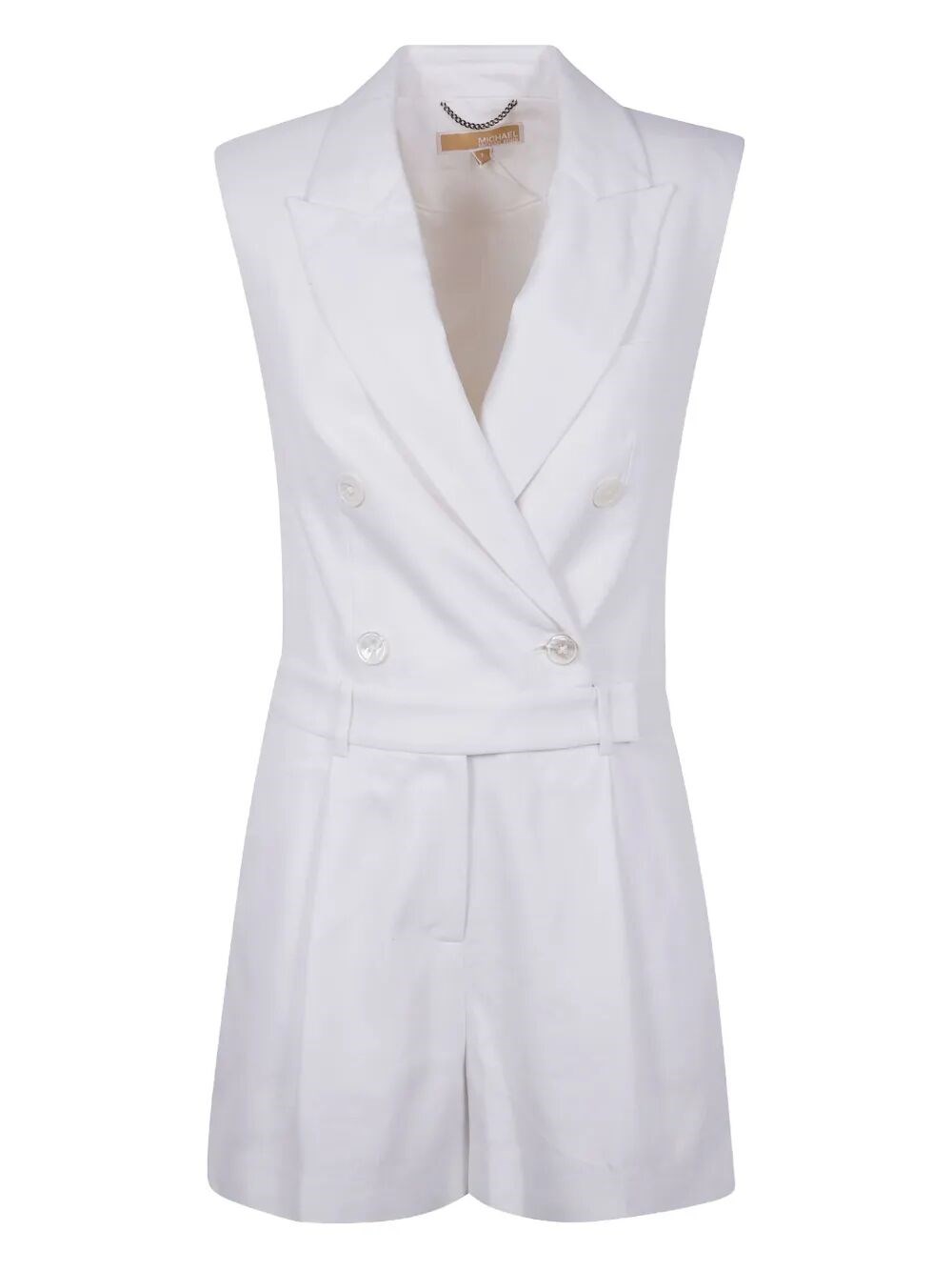 Michael Michael Kors Double Breast Tailored Romper By Michael Michael