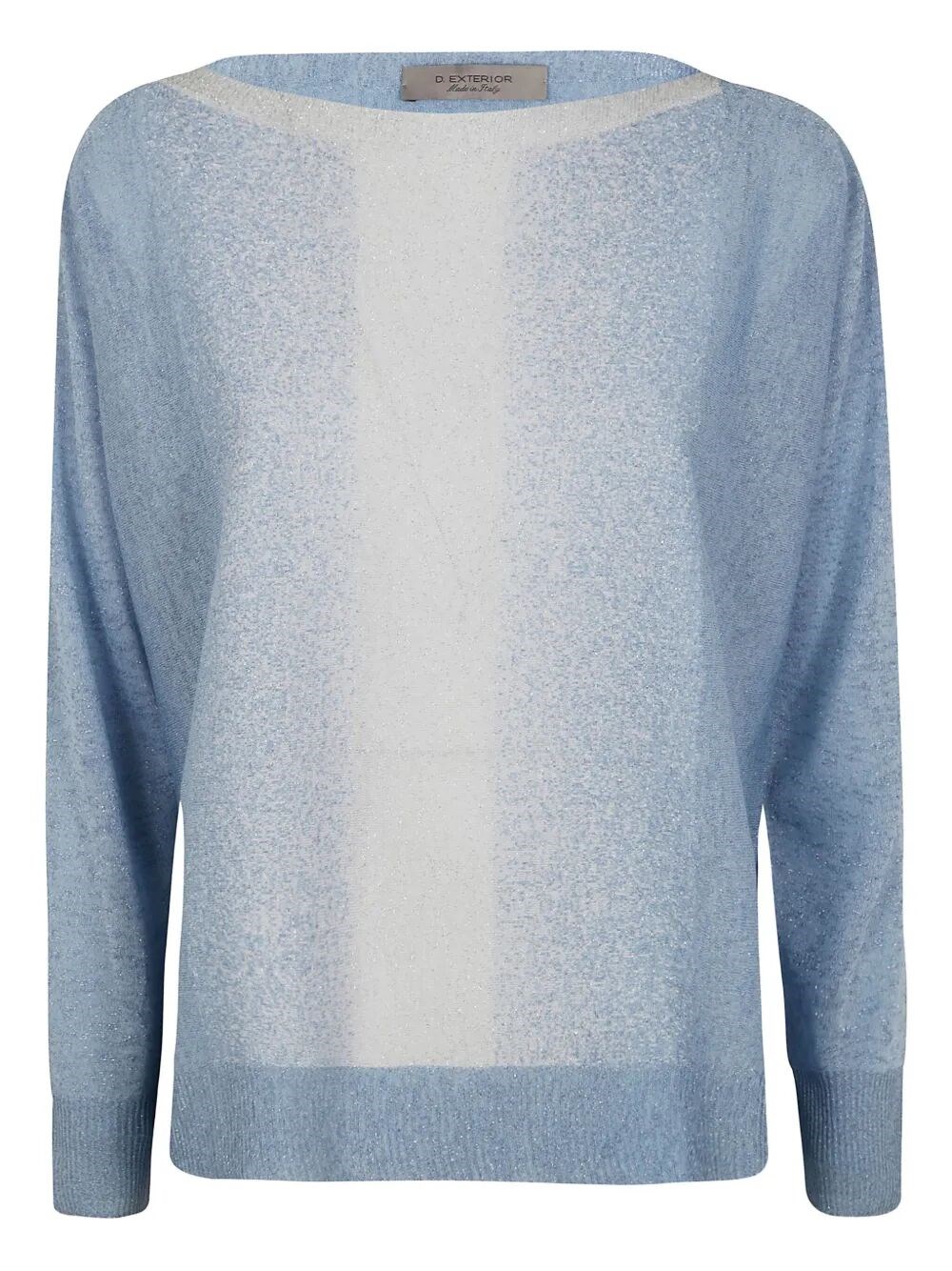 D-exterior D. Exterior Funded Lux Long Sleeves Oversized T-shirt By D. Exterior