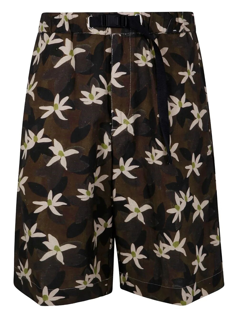 White Sand Short Bermuda Trousers By  In Brown