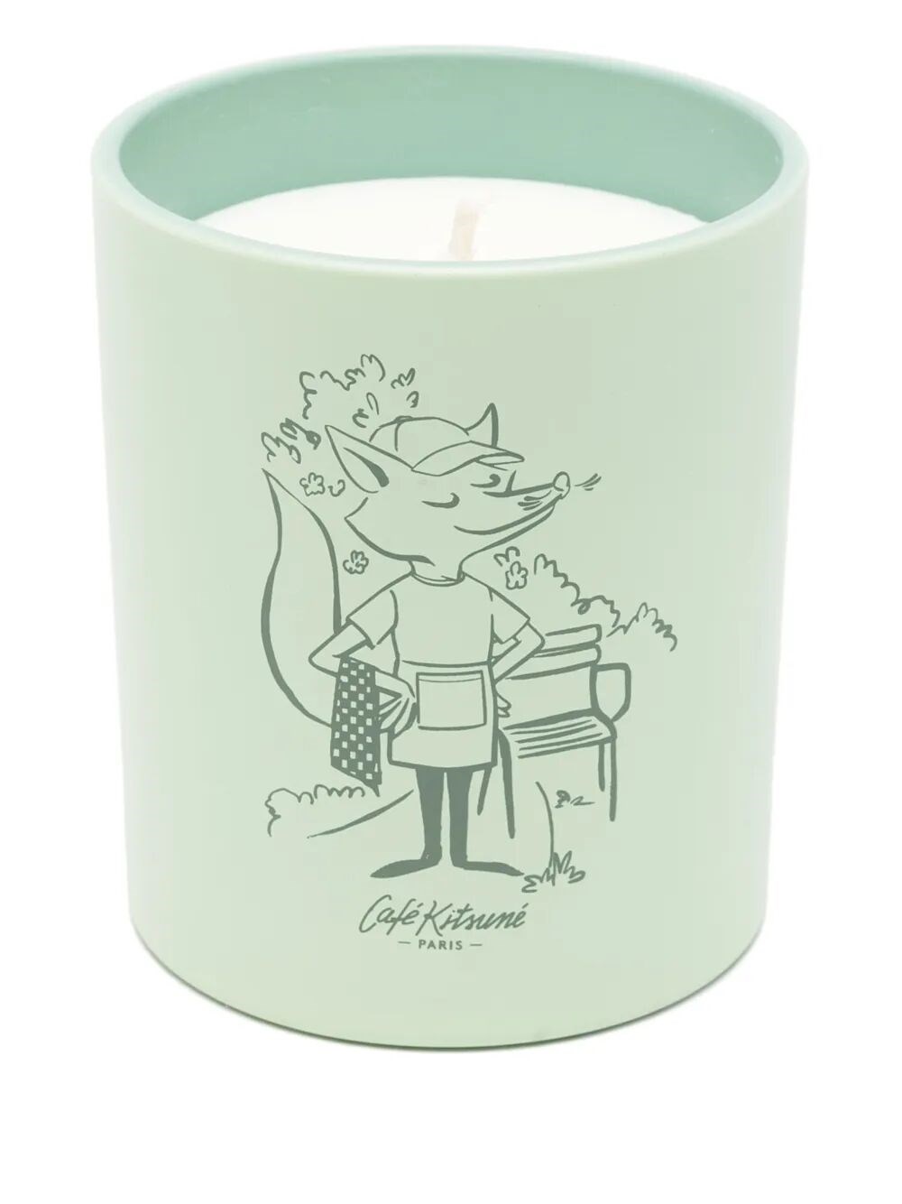 CAFE` KITSUNE` Green Garden Candle
