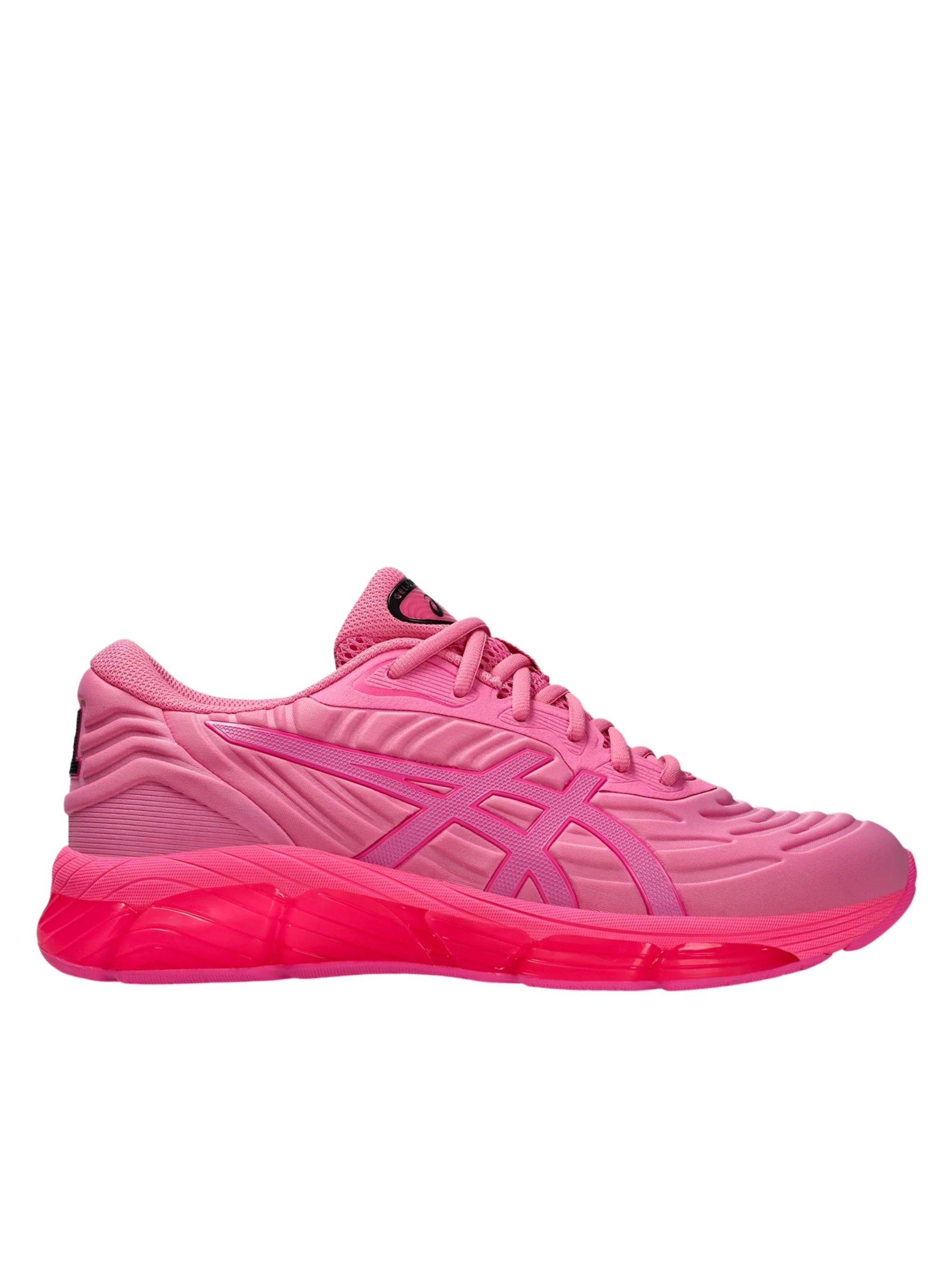 Asics Mesh Upper Slip-on Sneakers In Pink