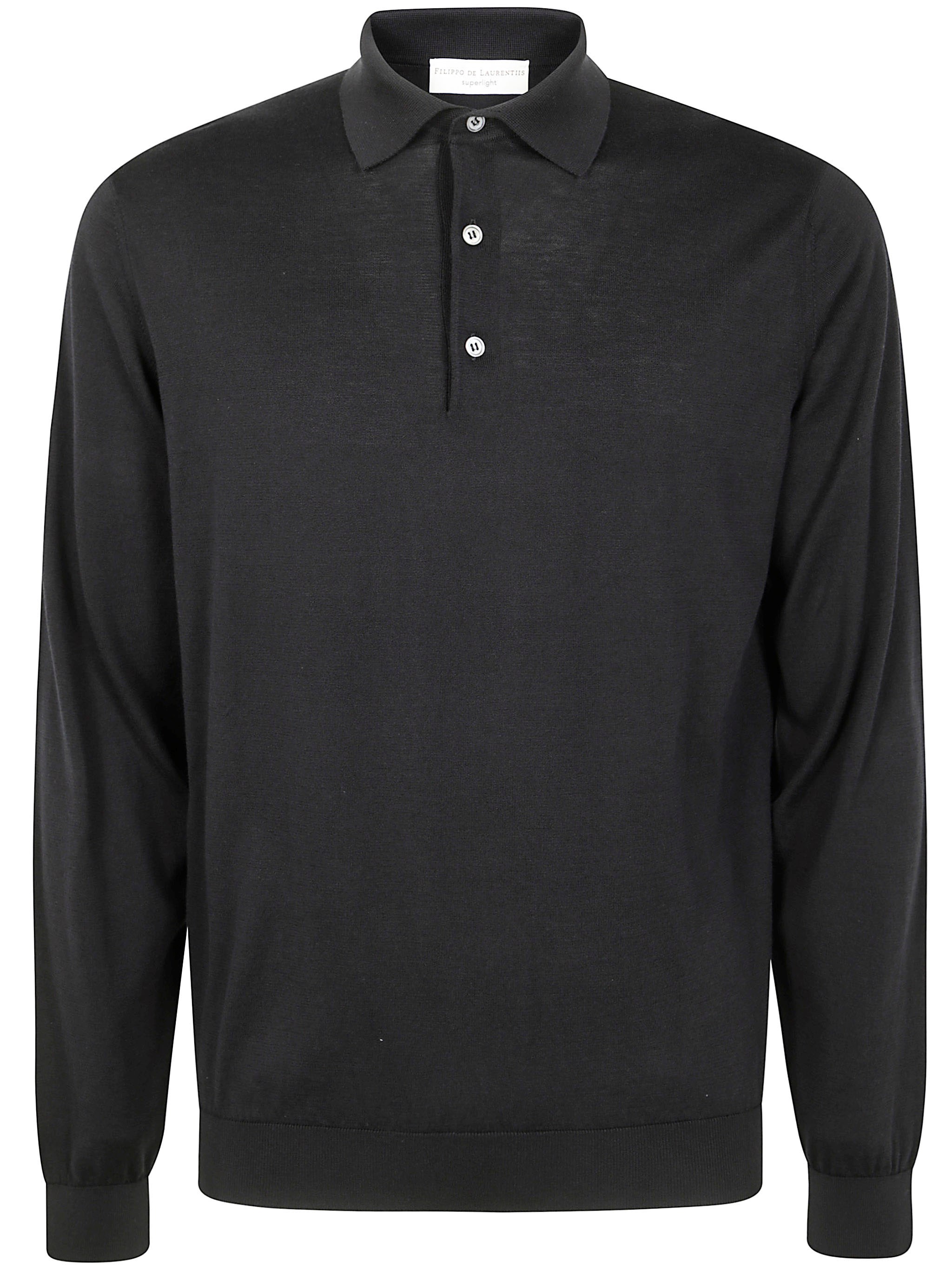 Filippo De Laurentiis Long Sleeves Polo Shirt By