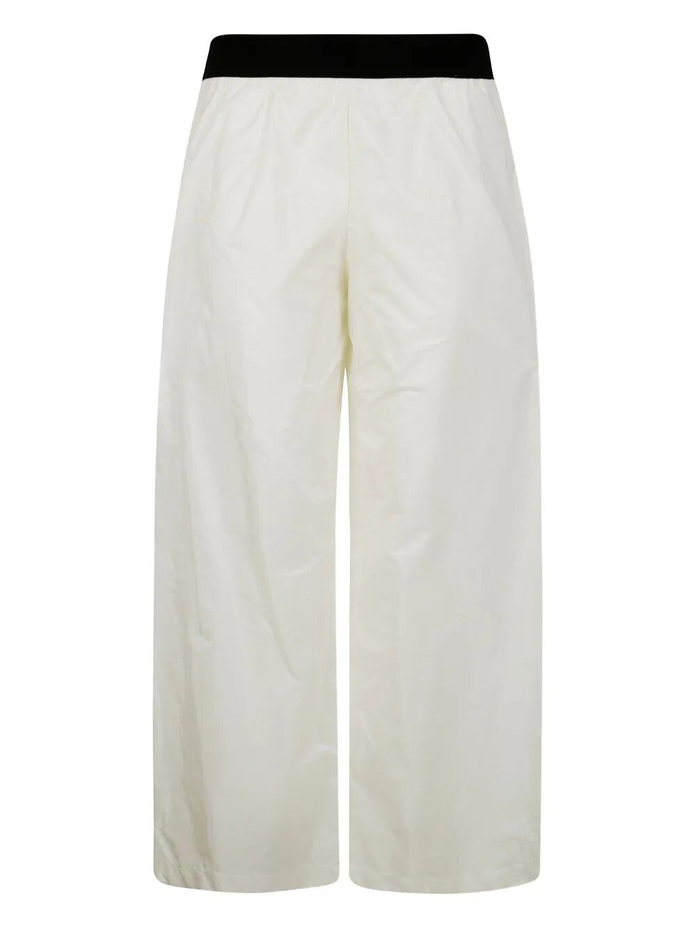 Maria Calderara Polyester Trousers In White
