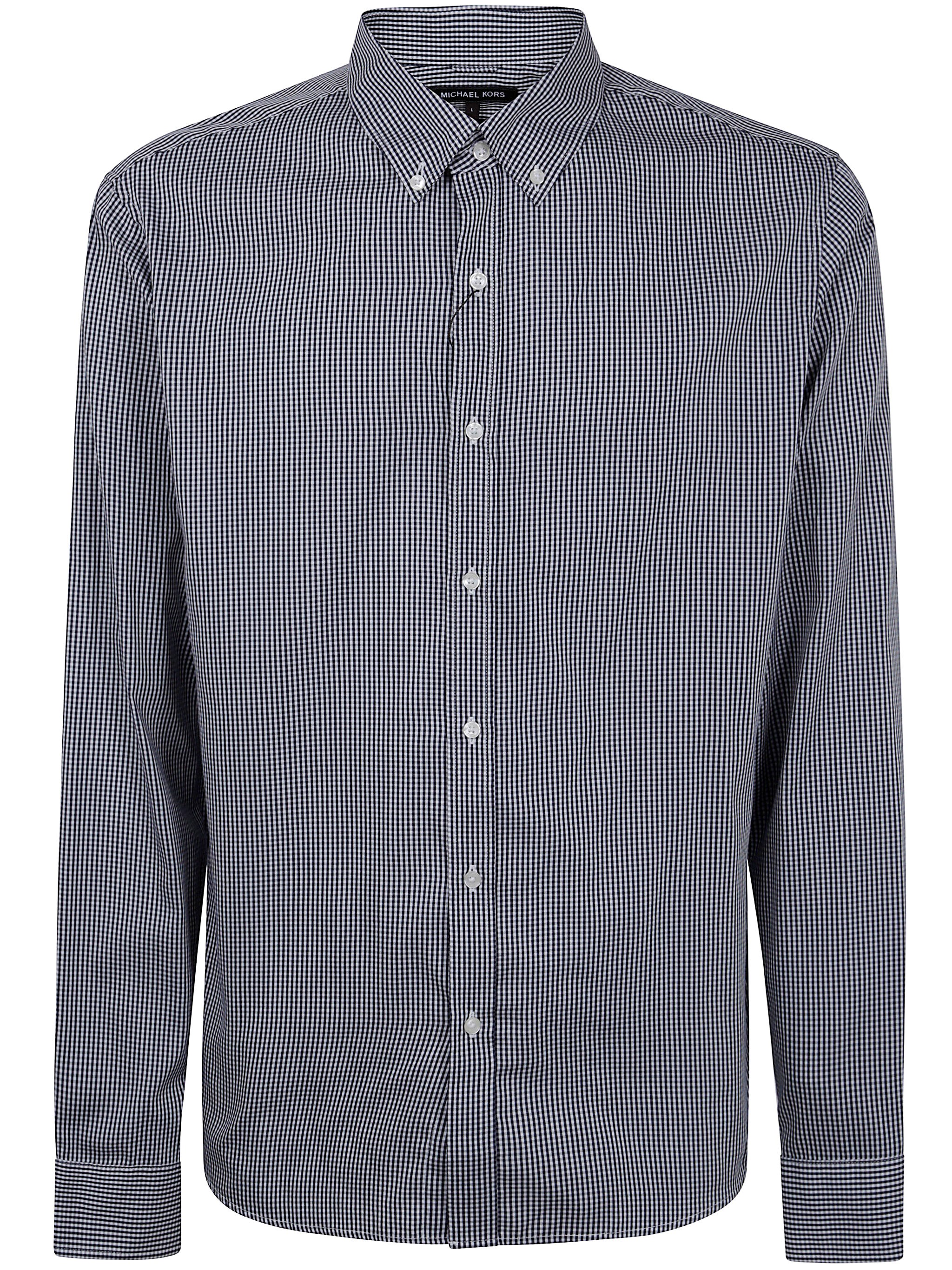 Michael Kors Shirt With Button-down Collar And Long Sleeves