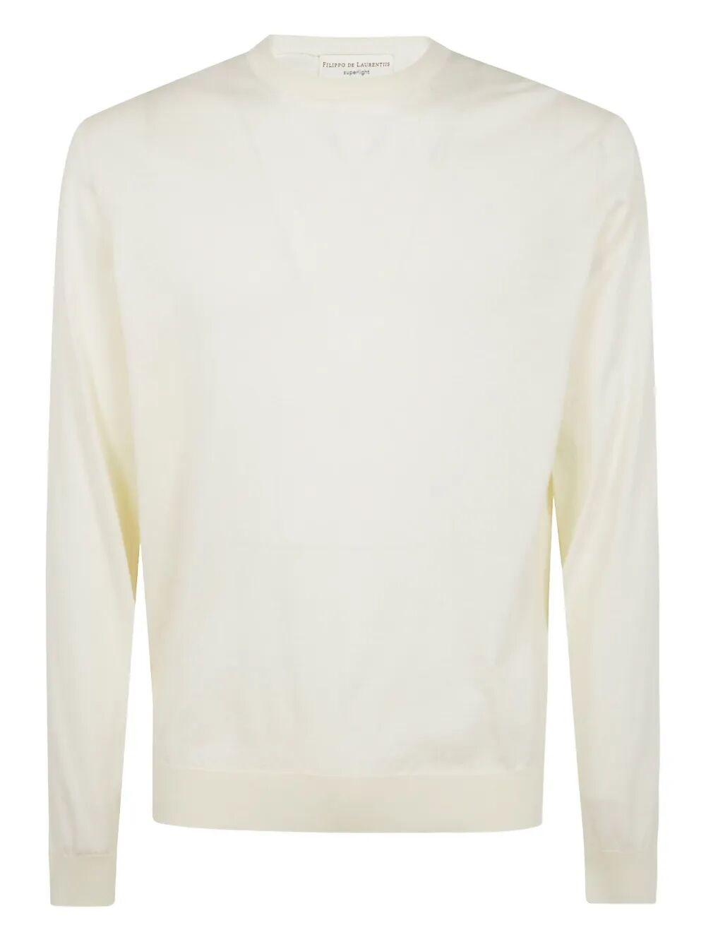 Filippo De Laurentiis Long Sleeves Round Neck Sweater By Filippo De La