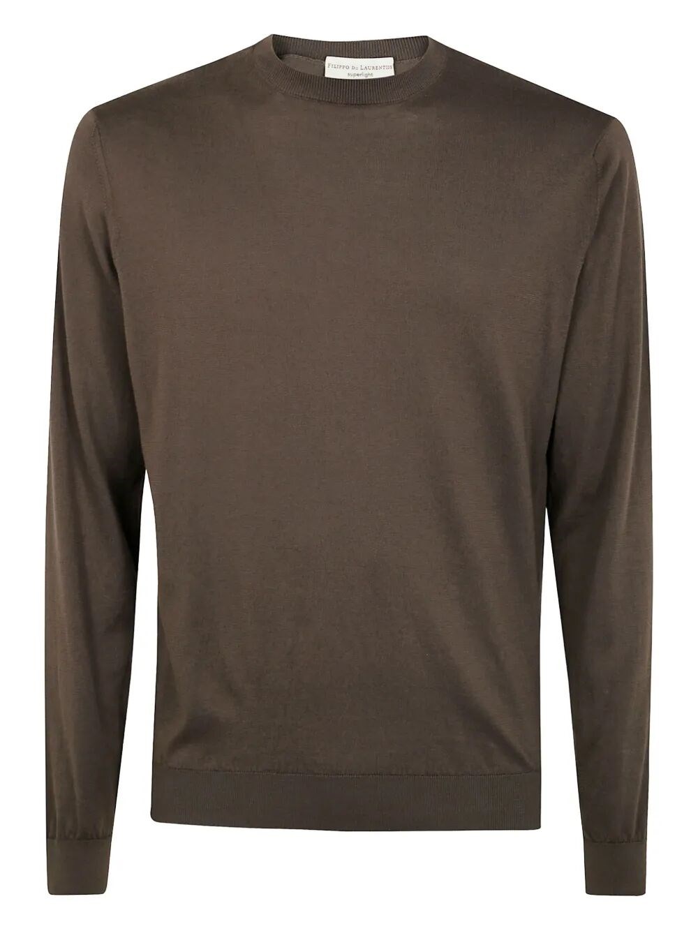 Filippo De Laurentiis Long Sleeves Round Neck Sweater By Filippo De La