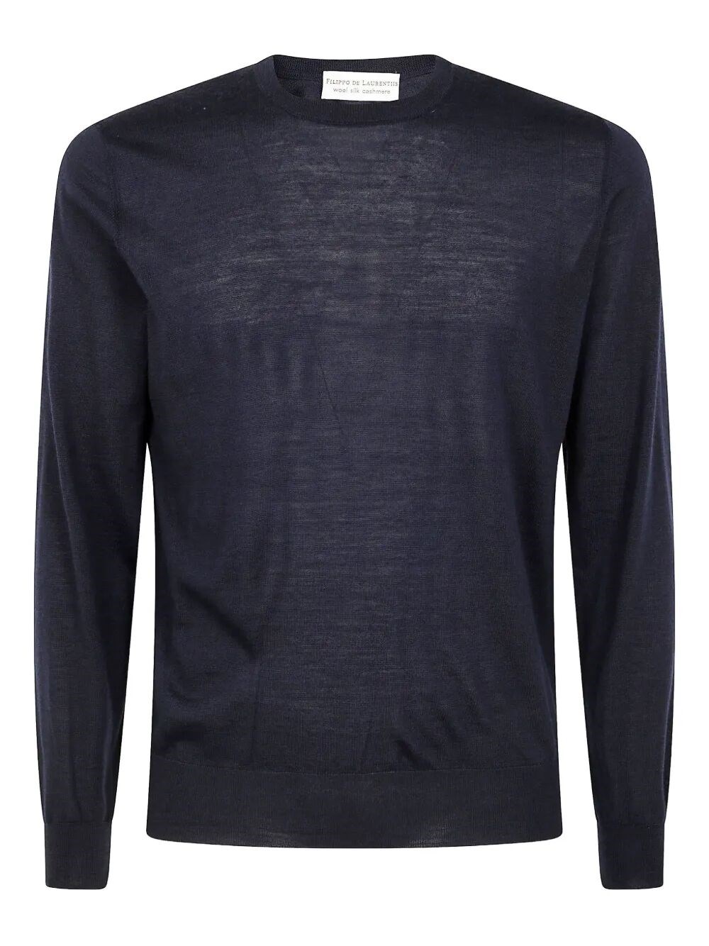 Golden Goose Journey W S Regular Crew Neck Jacquard With Degrade Embroidery