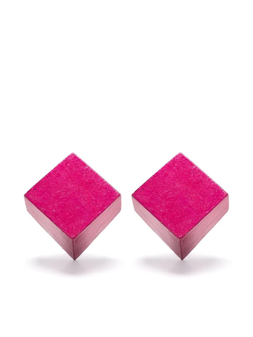 Monies Geometric Earrings In Pink