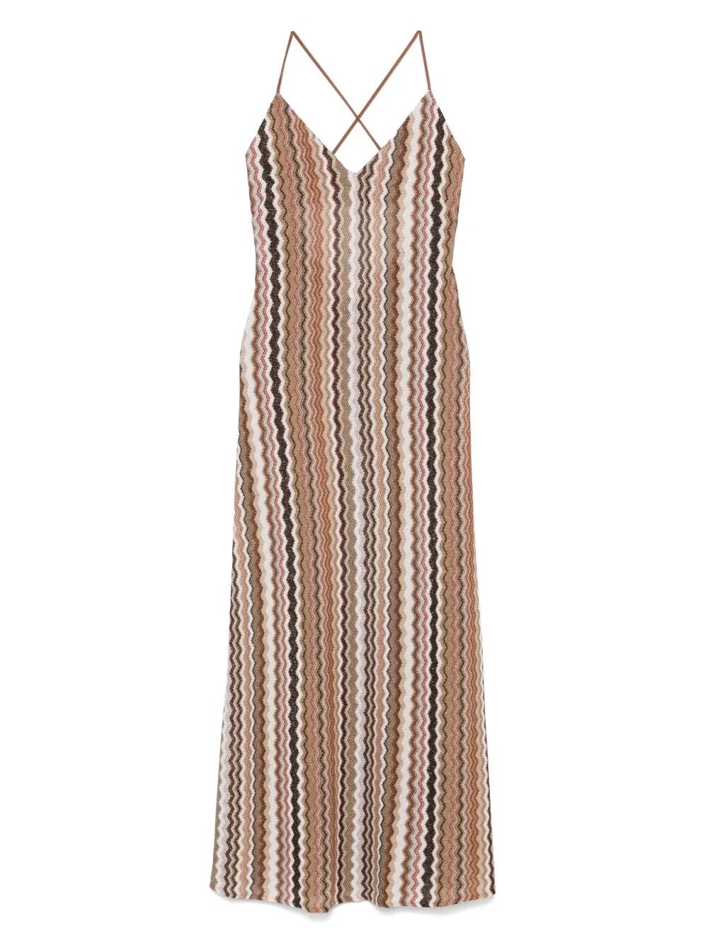 Mc2 Saint Barth Eydis Long Slip Dress In Multi