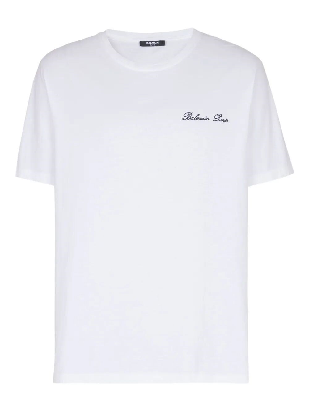 Balmain 'signature' Embroidered T Shirt Regular Fit