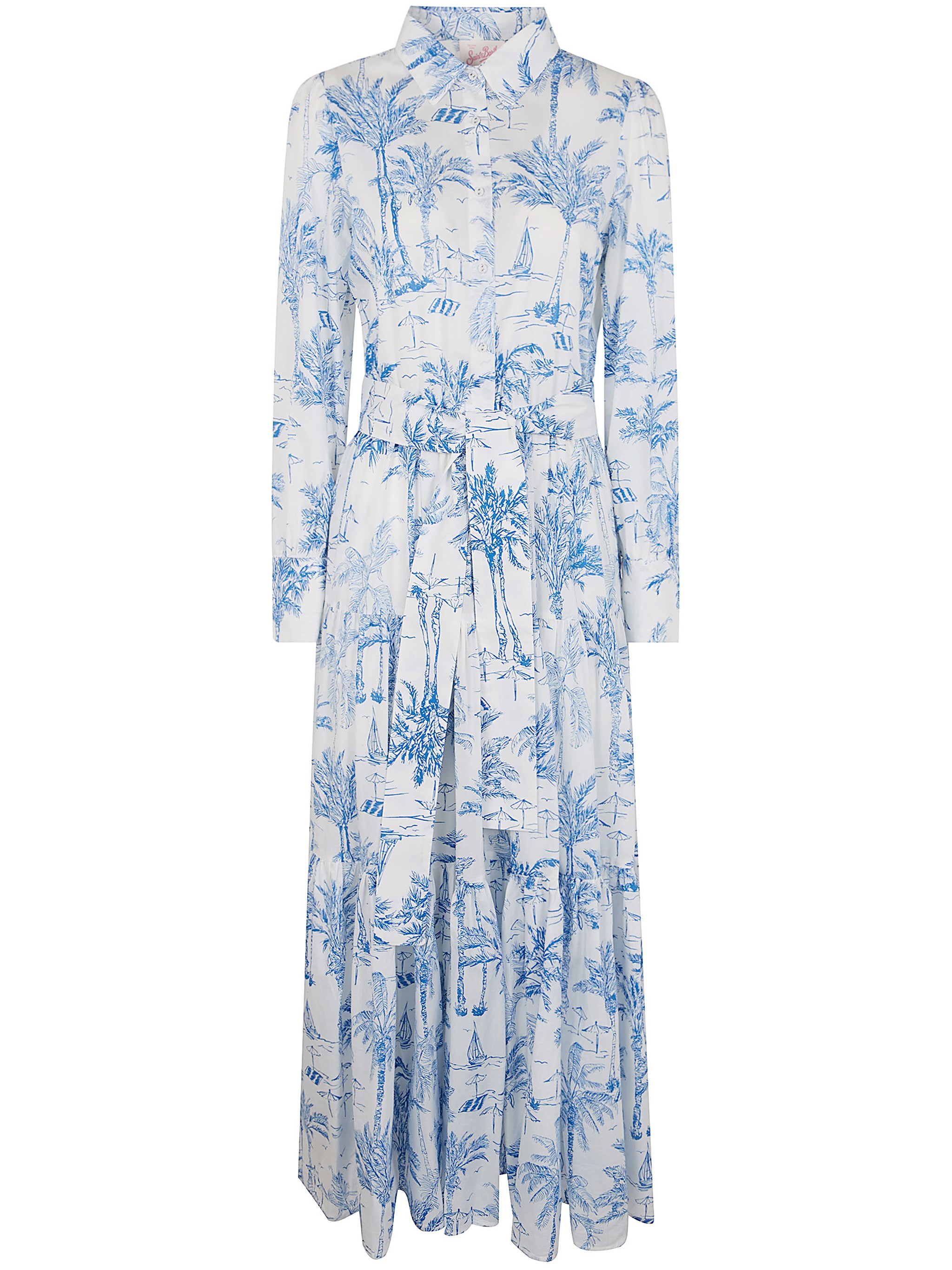 Mc2 Saint Barth Jensen Long Chemisier Dress