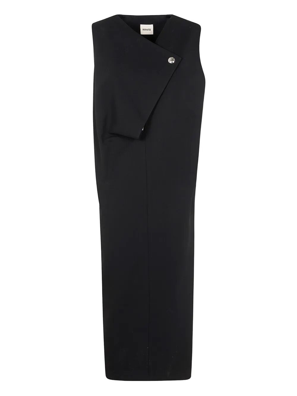Khaite Barocco Silhouette Silk Button-up Shirt
