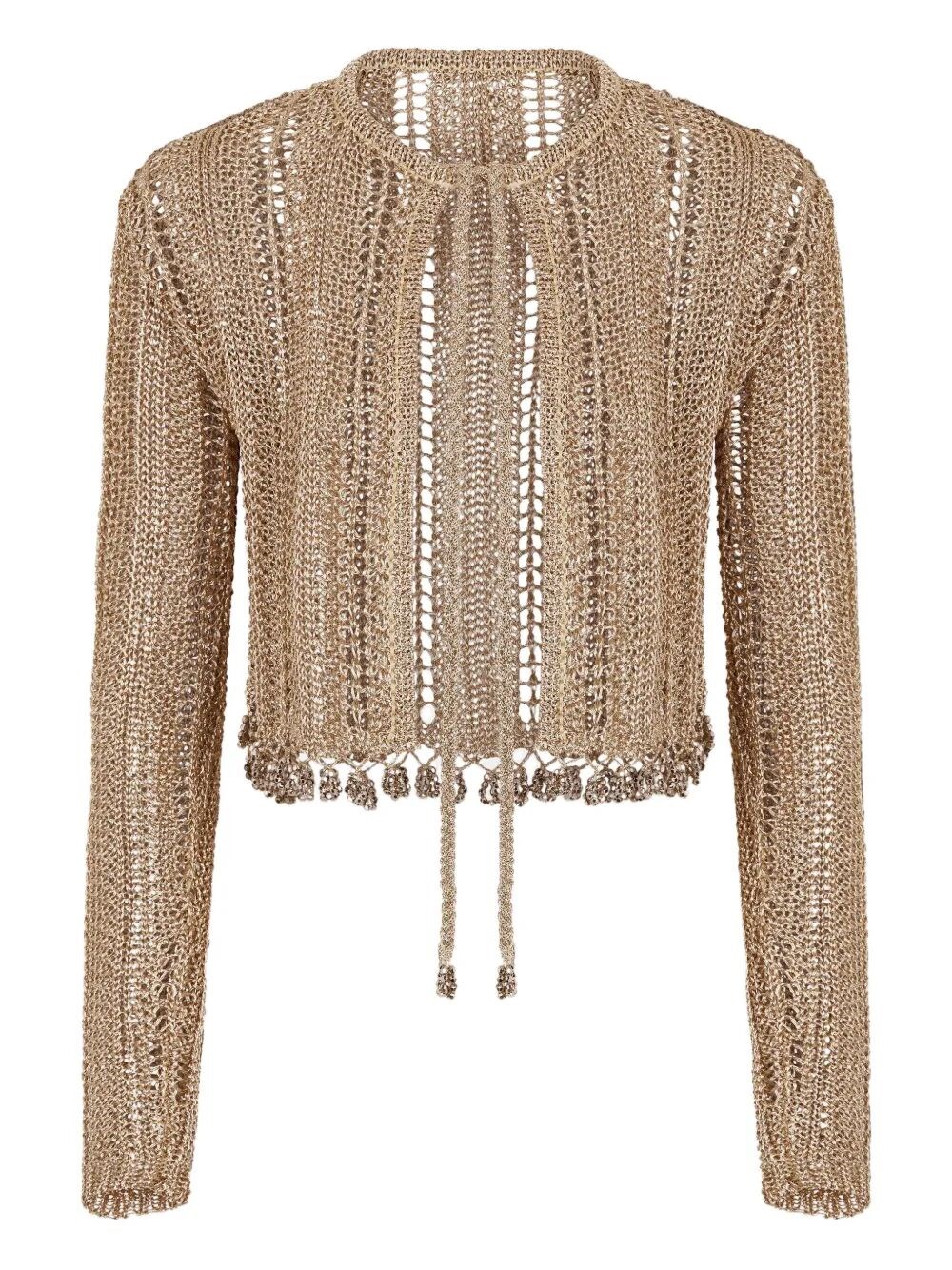 Rabanne Cropped Cardigan
