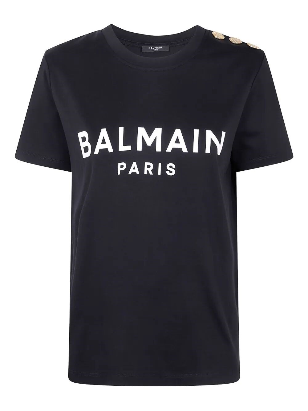 Balmain 3 Buttons  Printed T-shirt