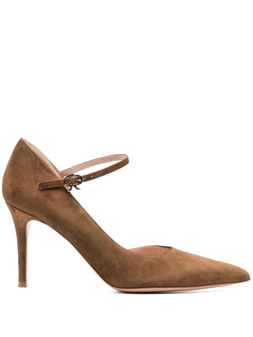 Gianvito Rossi Suede Decollete T.085 By