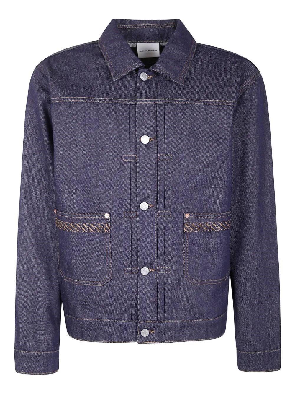 Drôle De Monsieur La Veste Denim Brut Jacket By Drole De Monsieur