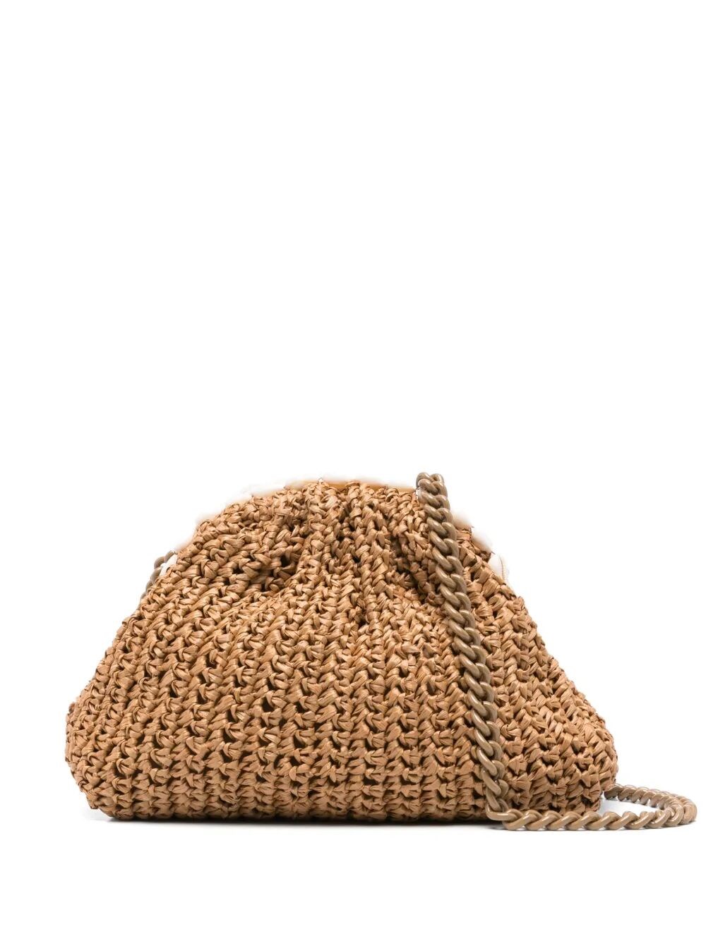 Maria La Rosa Tepo Mini Game Crochet Solid Pouch By