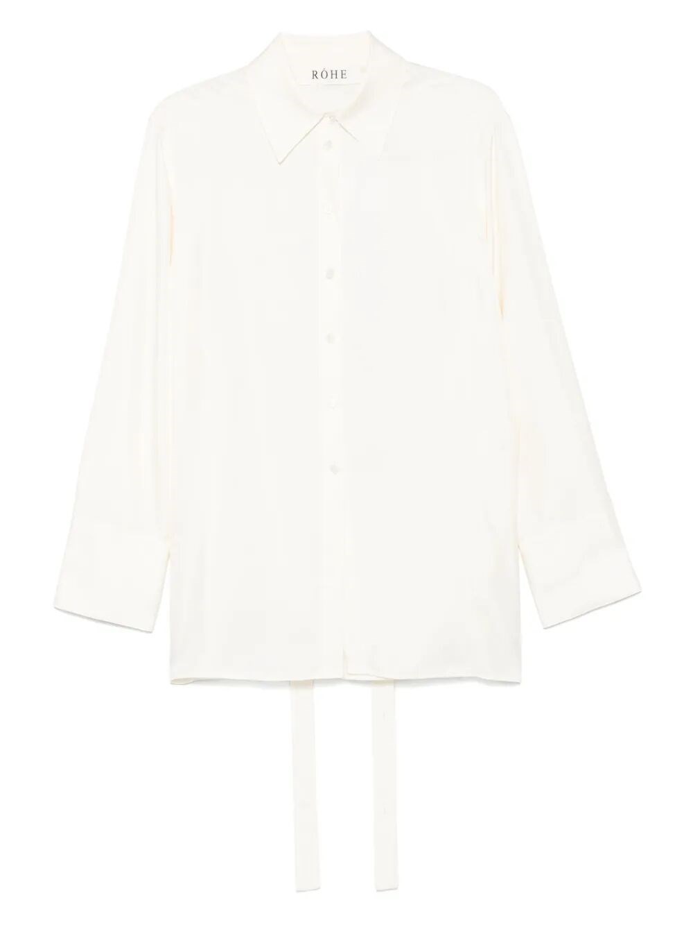 Rohe Róhe Combined Silk Poplin Vest-shirt