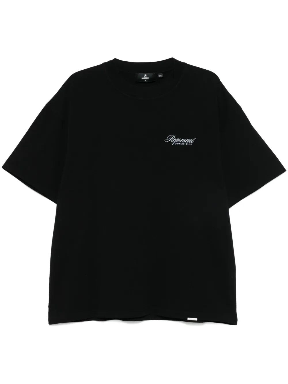 Represent Cotton T-shirt In Black