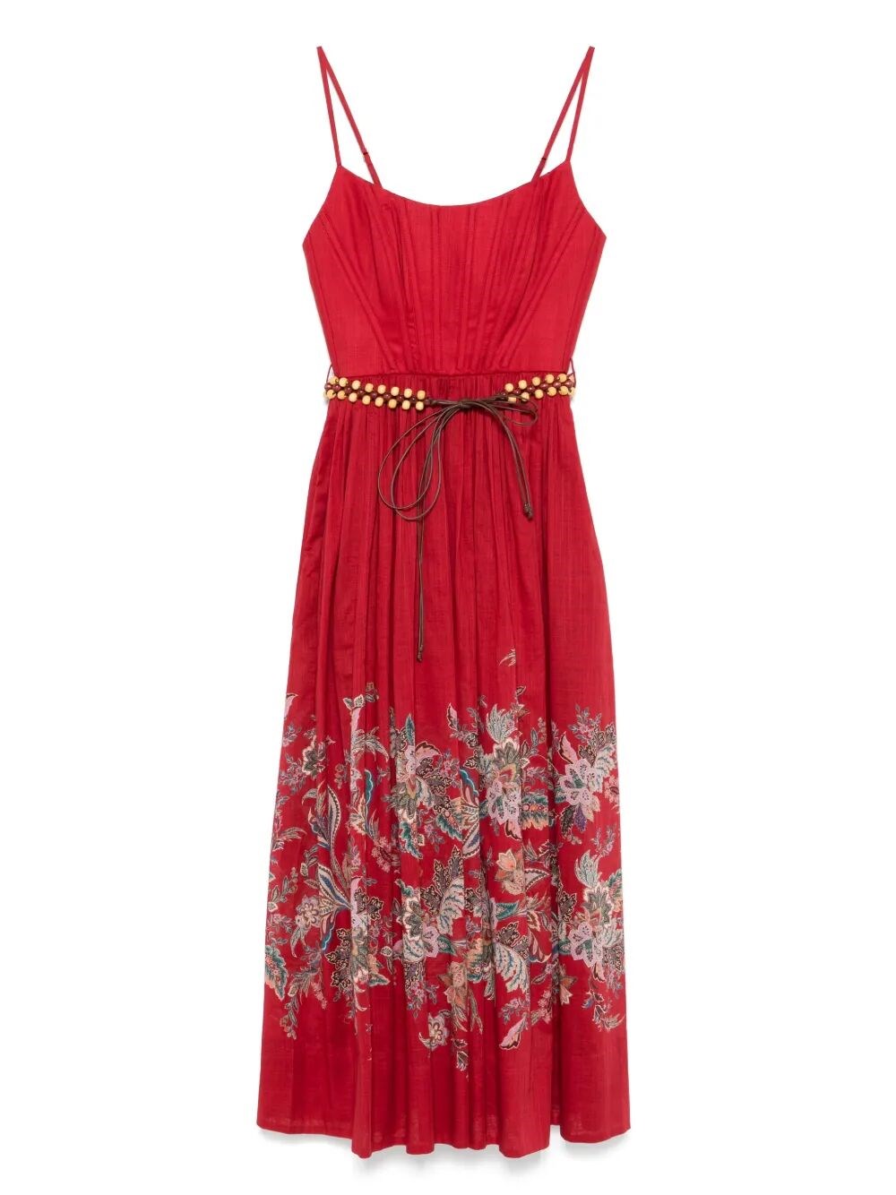 Zimmermann Rhiannon Corset Midi Dress By