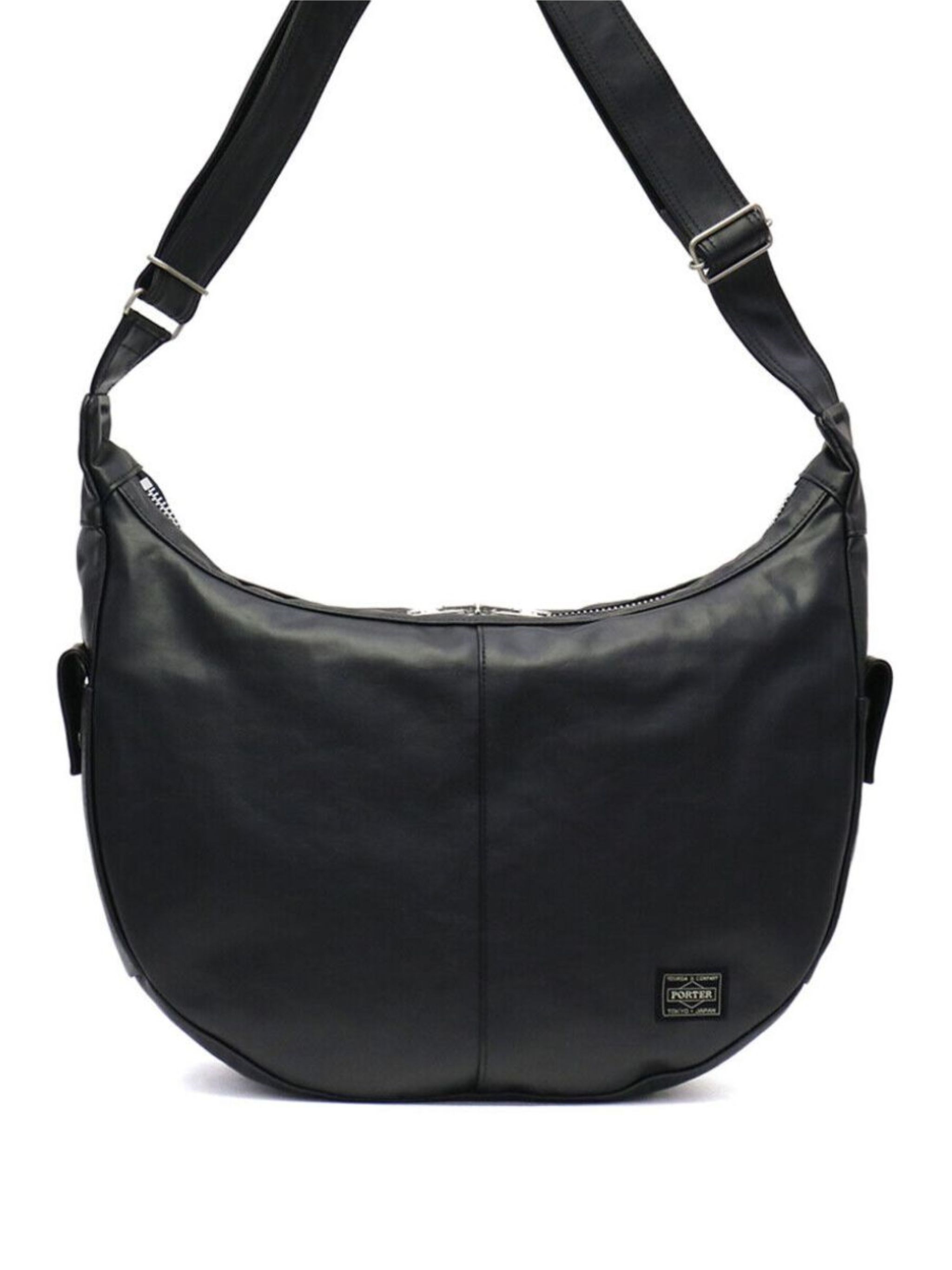 Yoshida Porter Free Style Shoulder Bag By  In Black