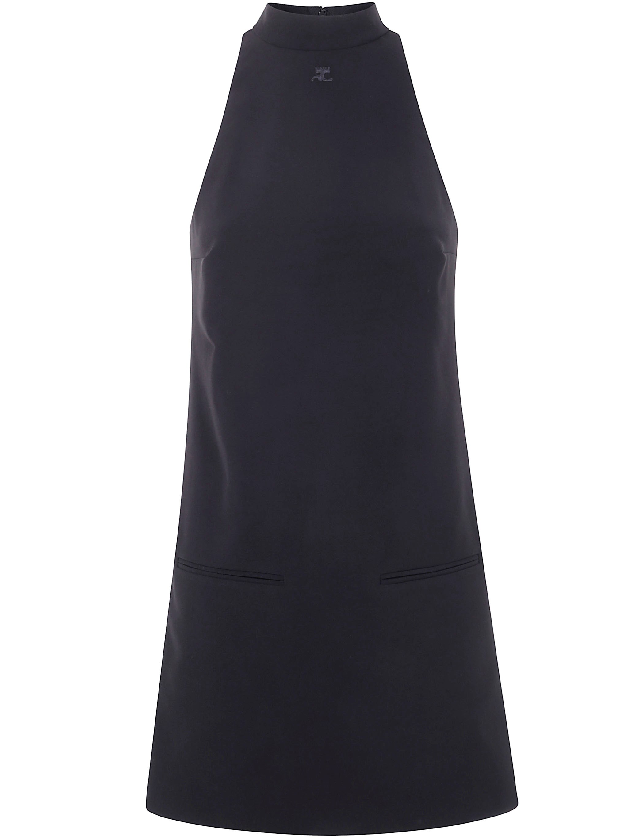 Courrèges Gents Two Button Jacket In Black