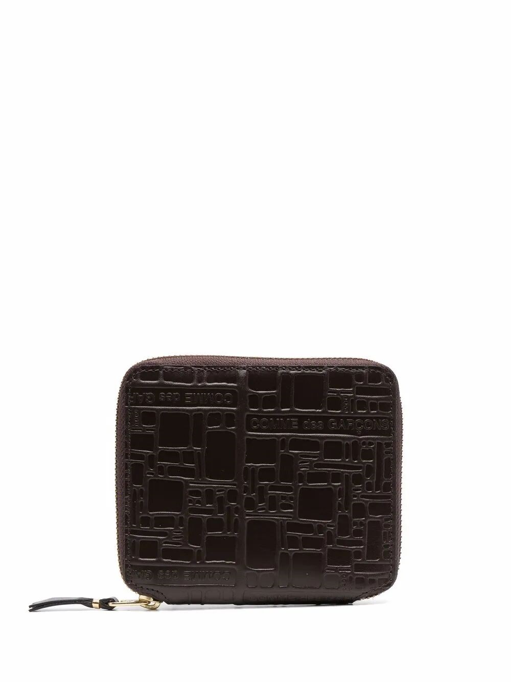 Comme Des Garçons Embossed Logotype Wallet By Comme Des Garcons
