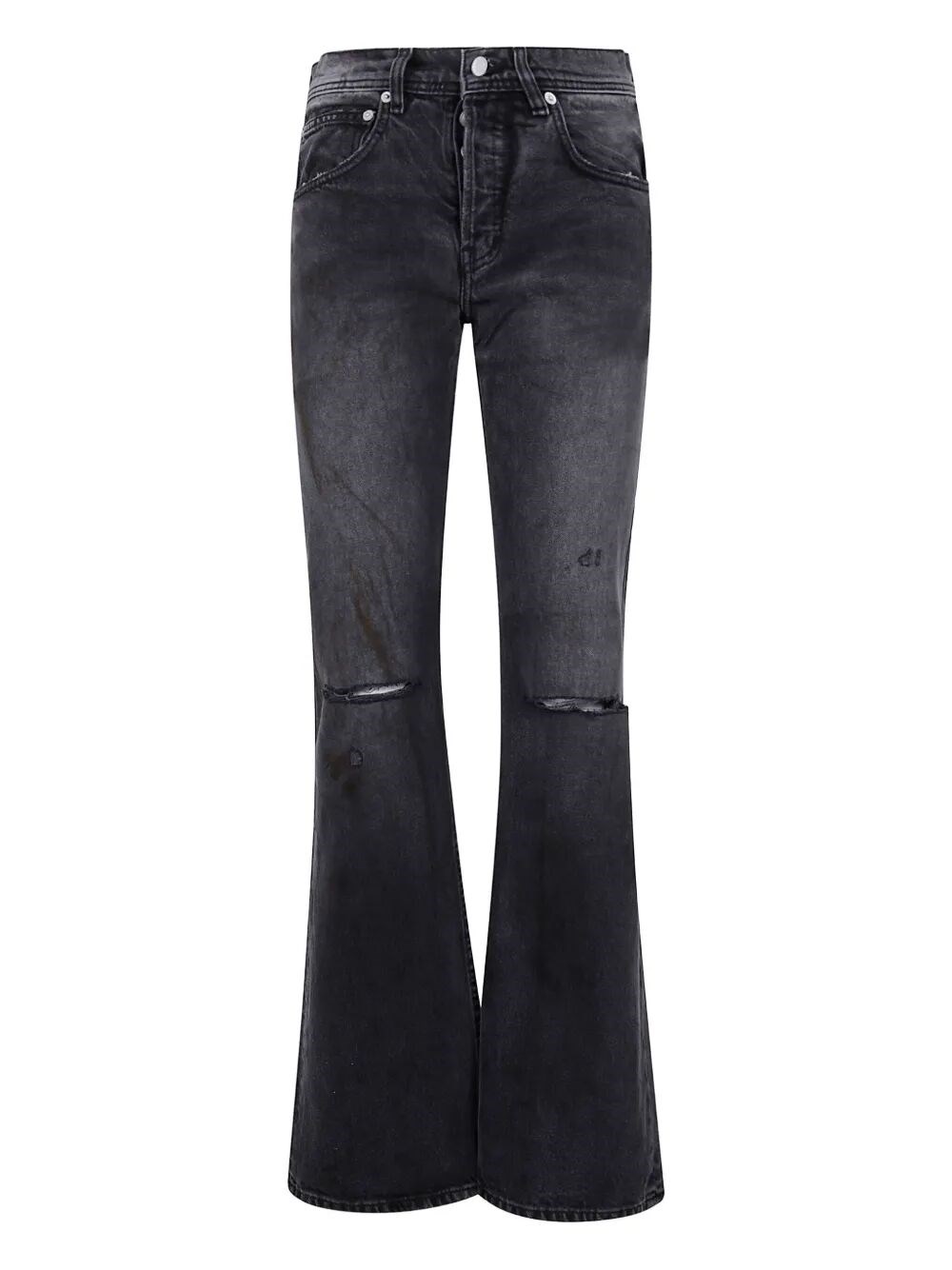 Erd - Enfants Riches Deprimes Wider Flare Leg Jeans By Erd