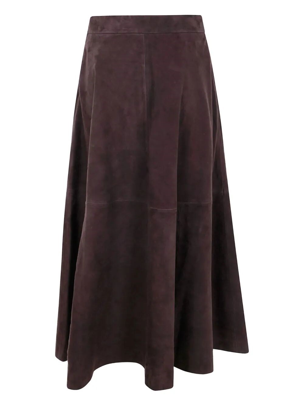 Rohe A Line Suede Skirt