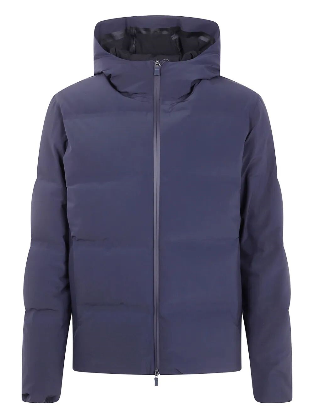 Herno New Impact Hooded Puffer Jacket In Blue