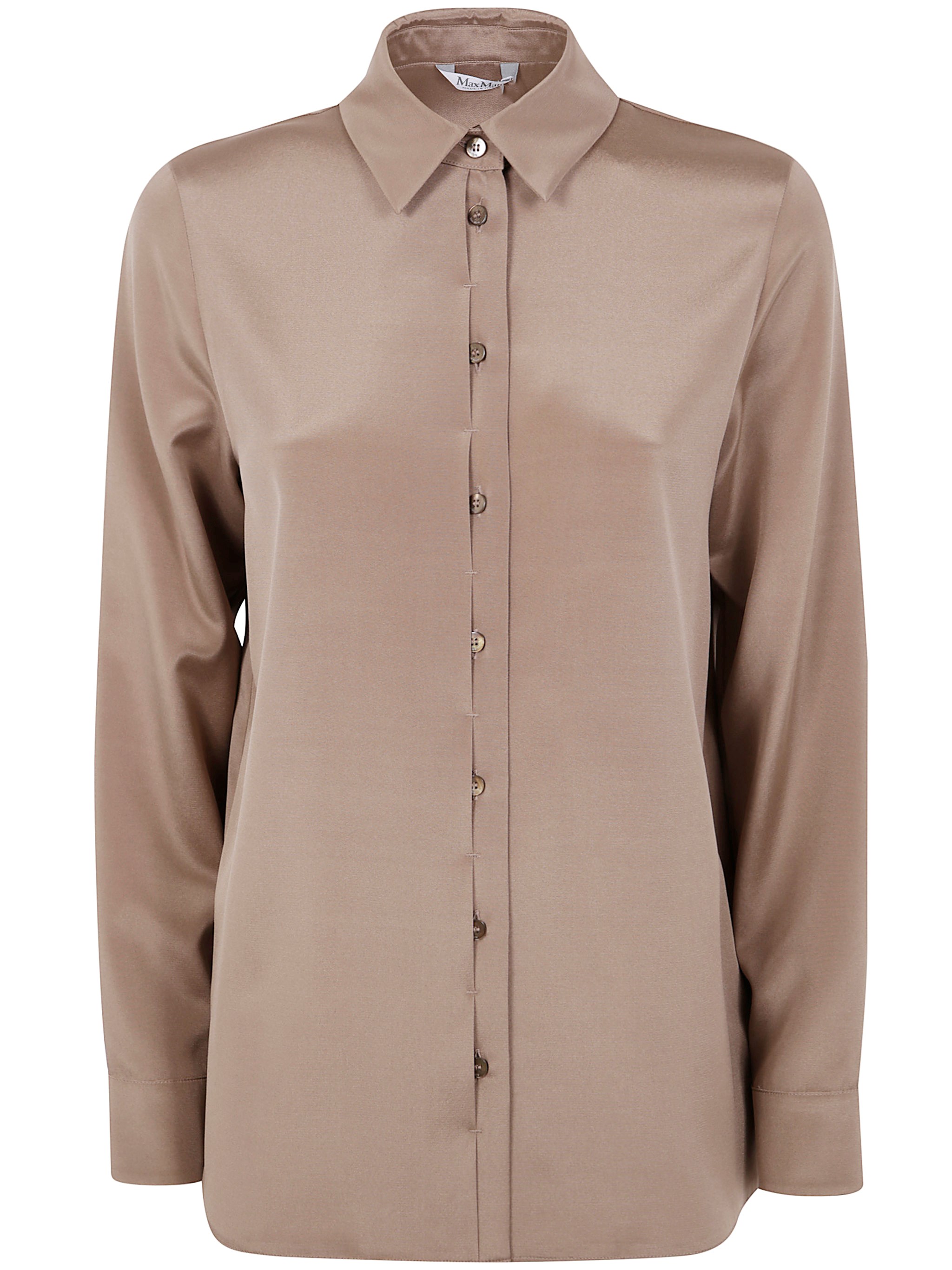 MAX MARA PURE Classic Silky Shirt "Avion"　MAX MARA PURE クラシック シルキー シャツ "Avion" MAX