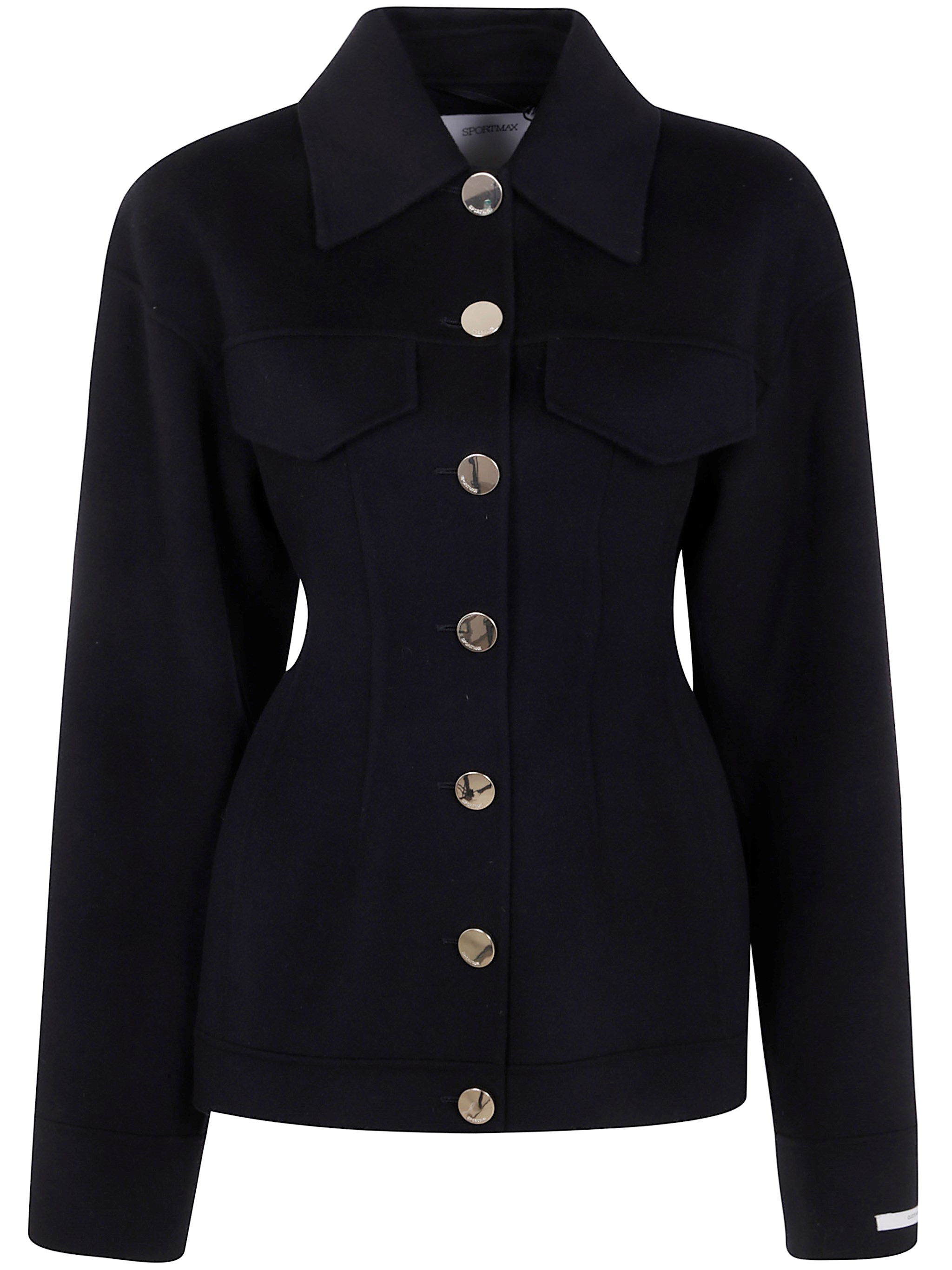 Sportmax Tailored Egeo Jacket Collared Neck