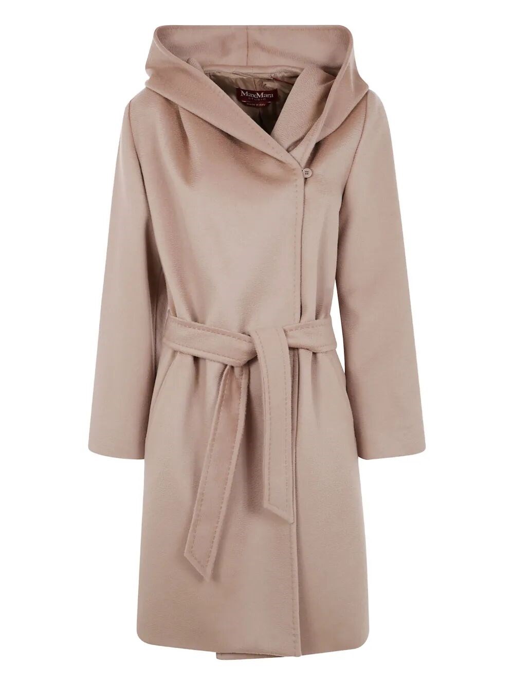 Max Mara Hooded Belted "newmang" Coat