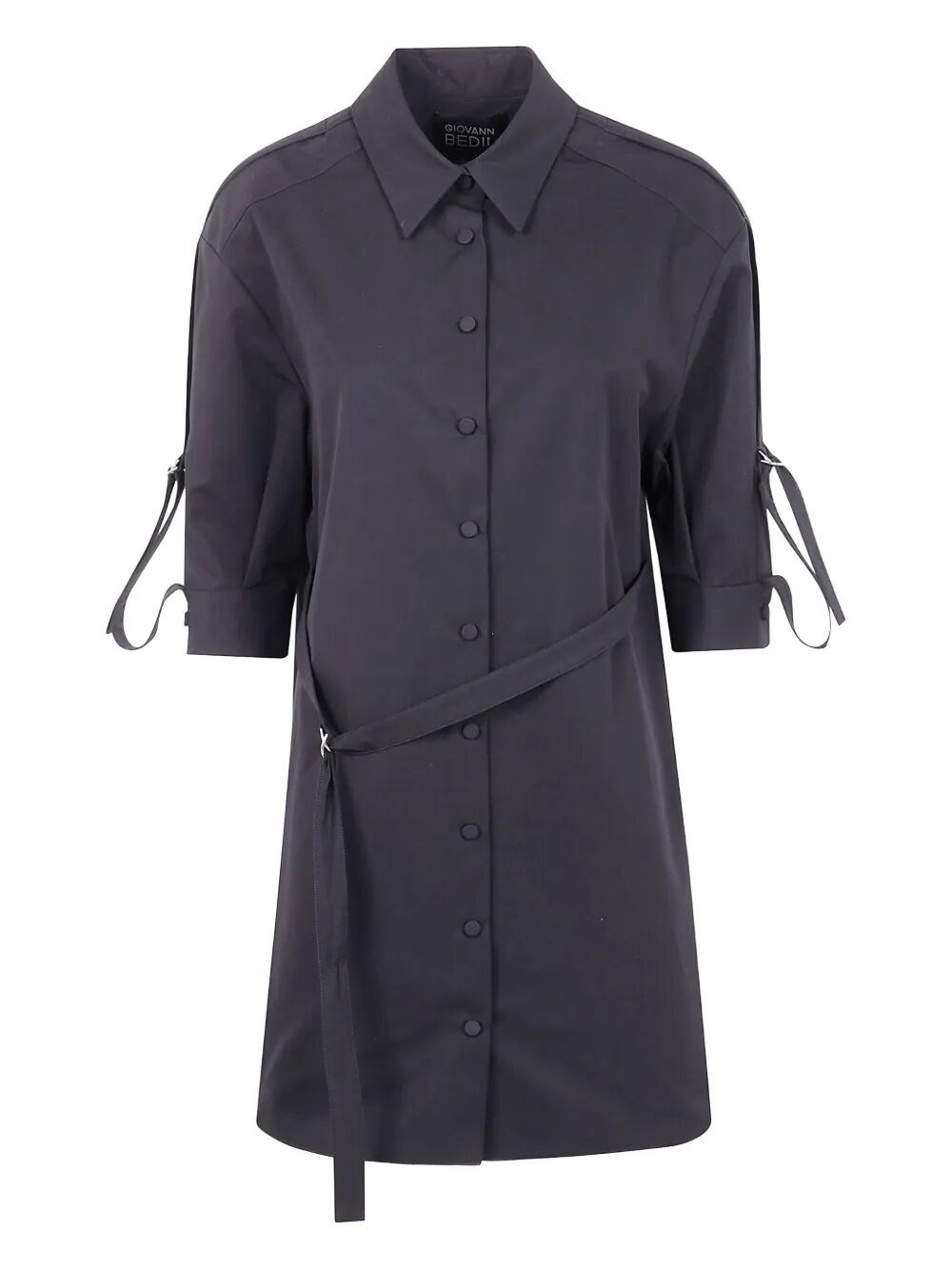 Sacai Cotton Gabardine Double-breasted Trench Coat