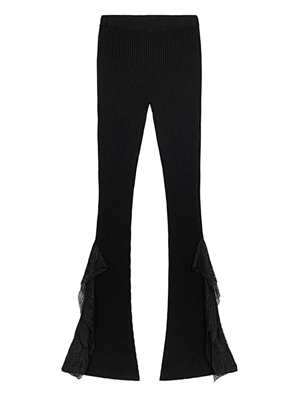 Lemaire Double Strap Leather Belt In Black