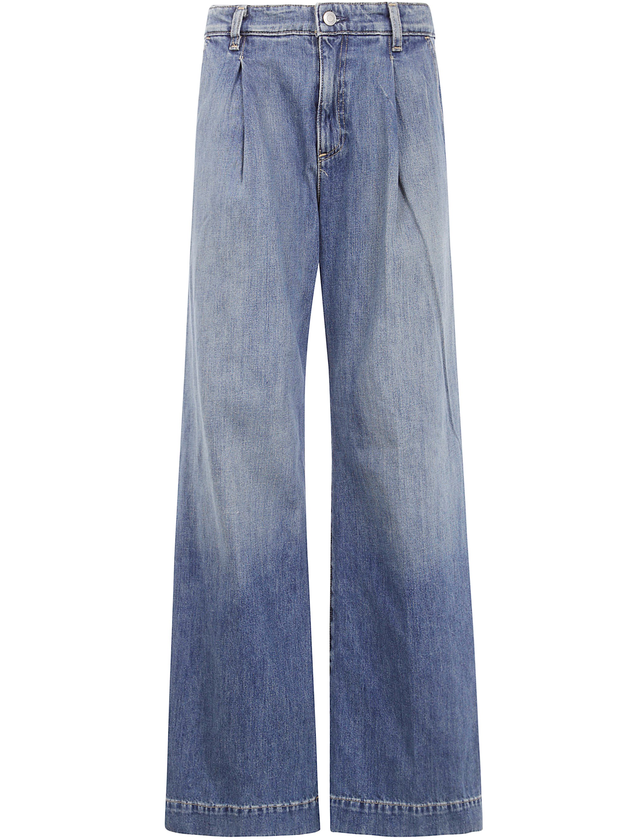 Ralph Lauren Kirahn Full Length Pleated Jeans