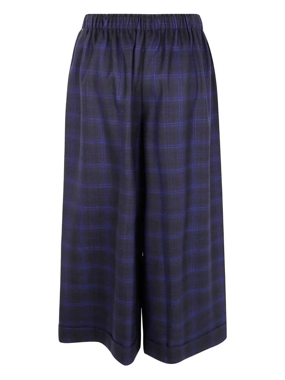 Daniela Gregis Pantalone Pigiama Tartan Trosers In Blue