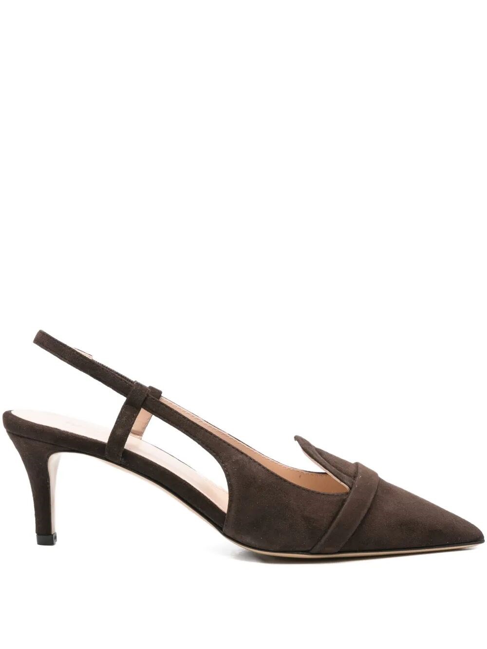 P.a.r.o.s.h P. A.r. O.s. H. Suedde Slingback In Brown