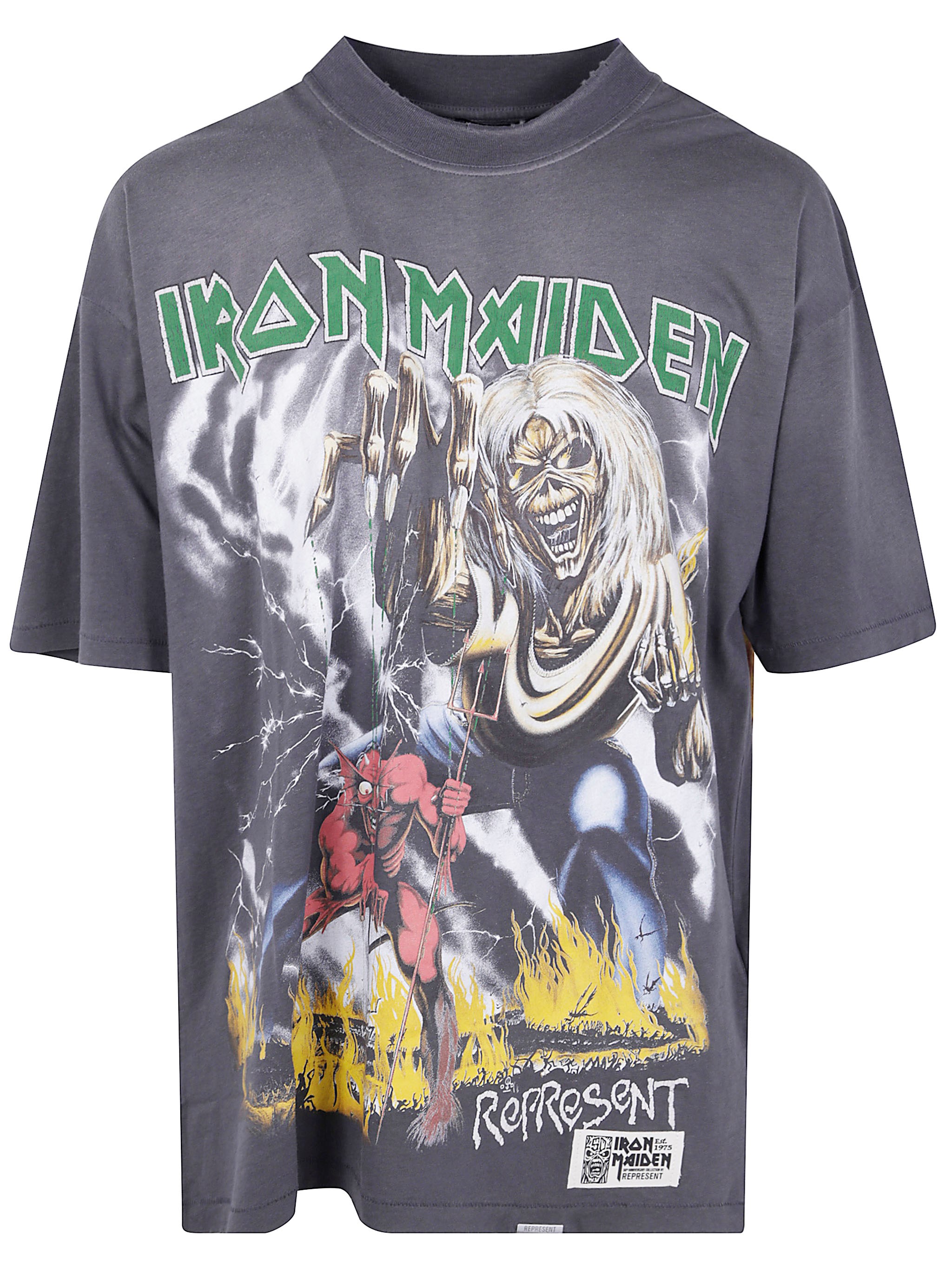 REPRESENT Iron Maiden Number Of Beast T-Shirt