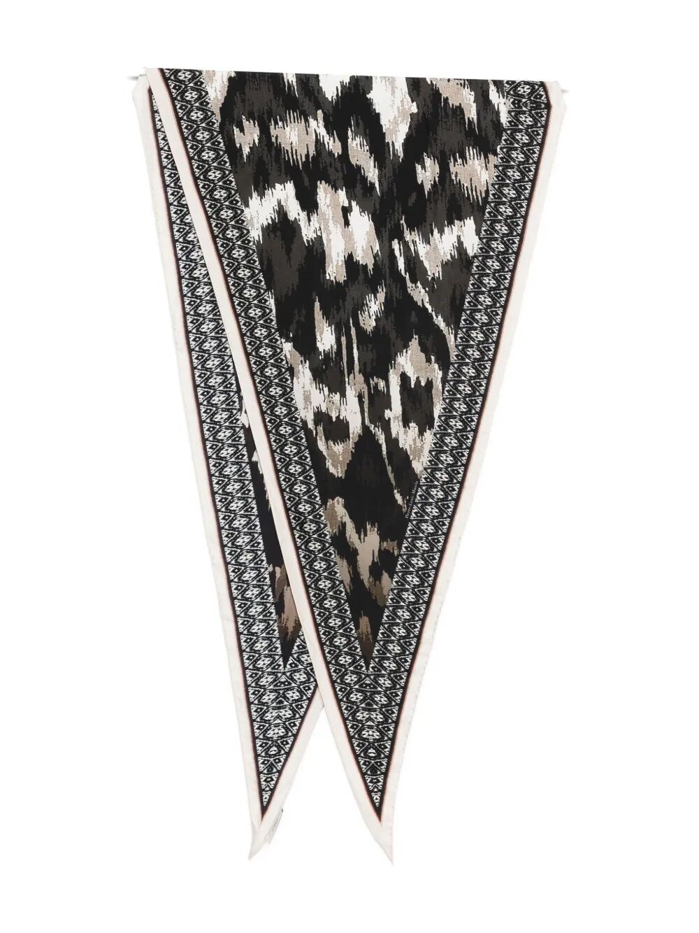 Pierre-louis Mascia Aloeuw Scarf Cm 65x120 In Black