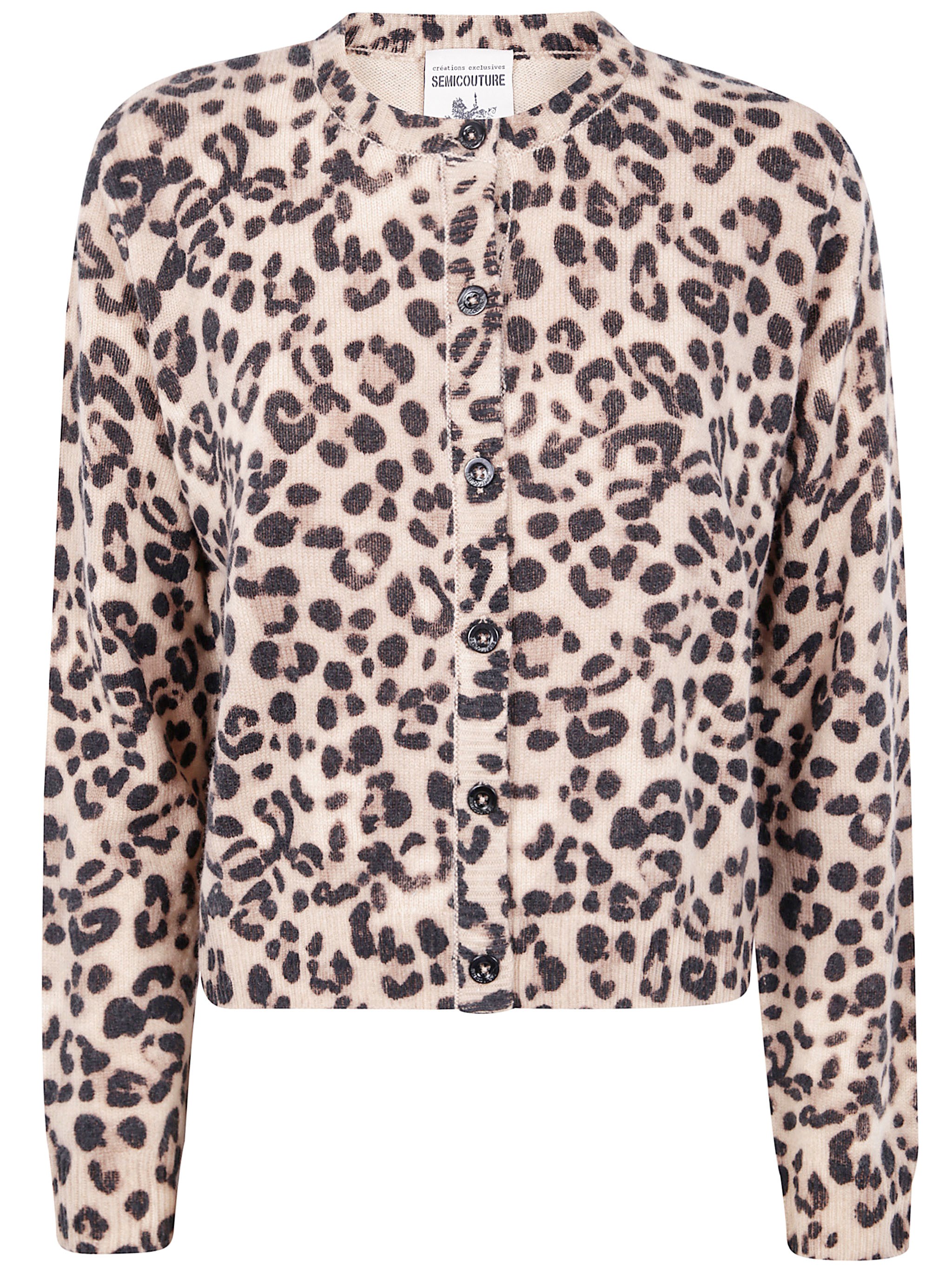 Nuur Ribbed Round Neck In Cream