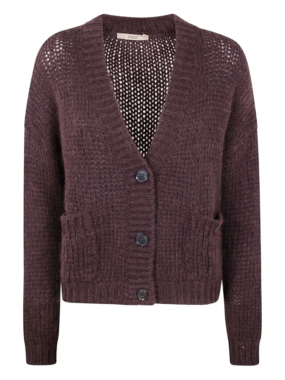 Jacquemus Beige Asymmetric Cardigan La Maille Pau