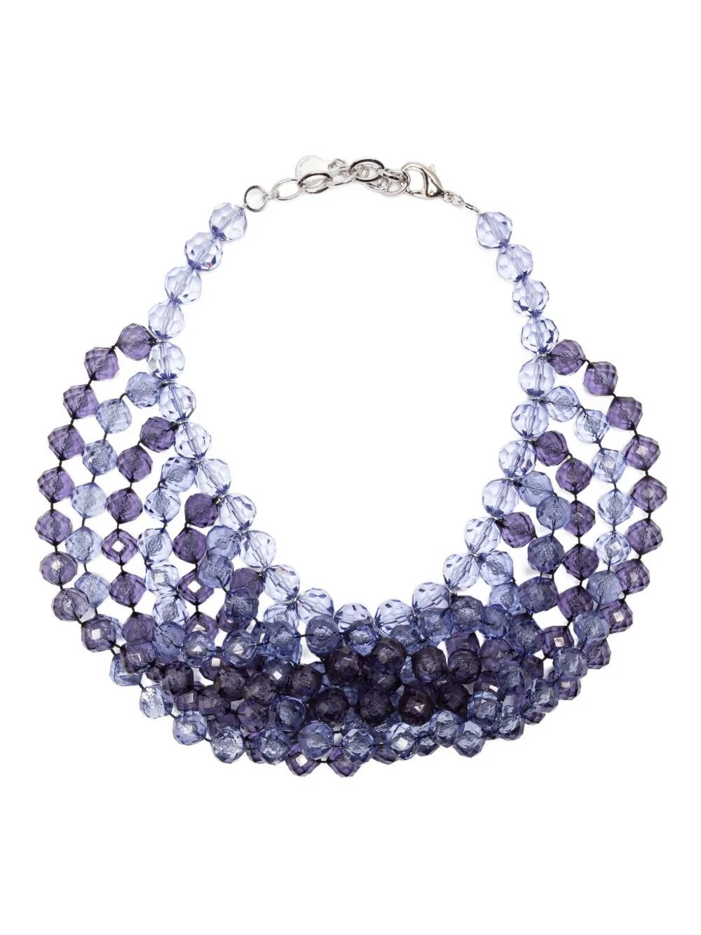 Knit Knit Transparent Twist Necklace