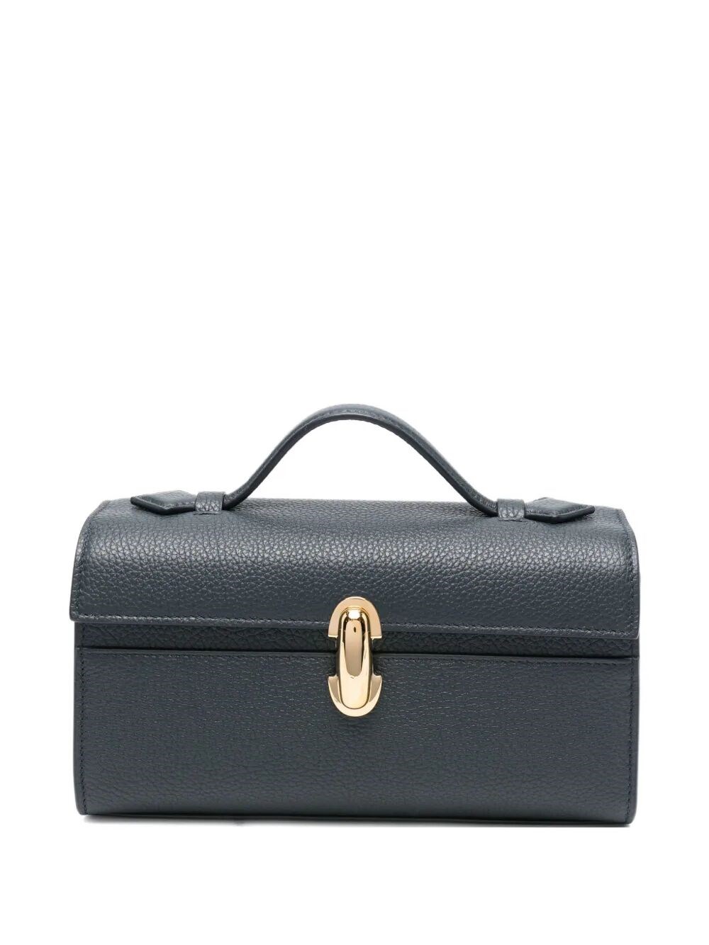 Gianluca Capannolo Symmetry Pochette In Grained Calf Leather