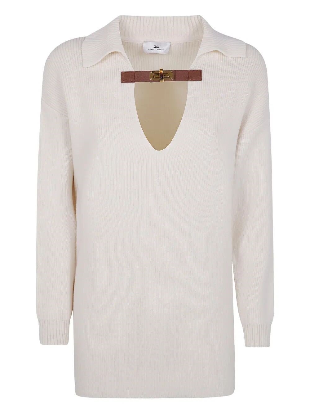 ELISABETTA FRANCHI Polo Neck Sweater