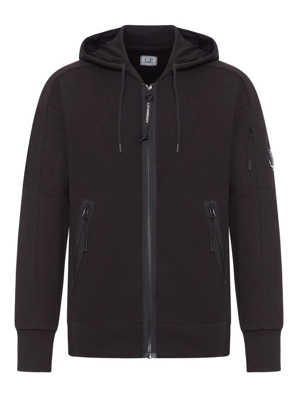 Howlin' C. P. Company Sweatshirts Hooded Open In Diagonal Raised Fleece