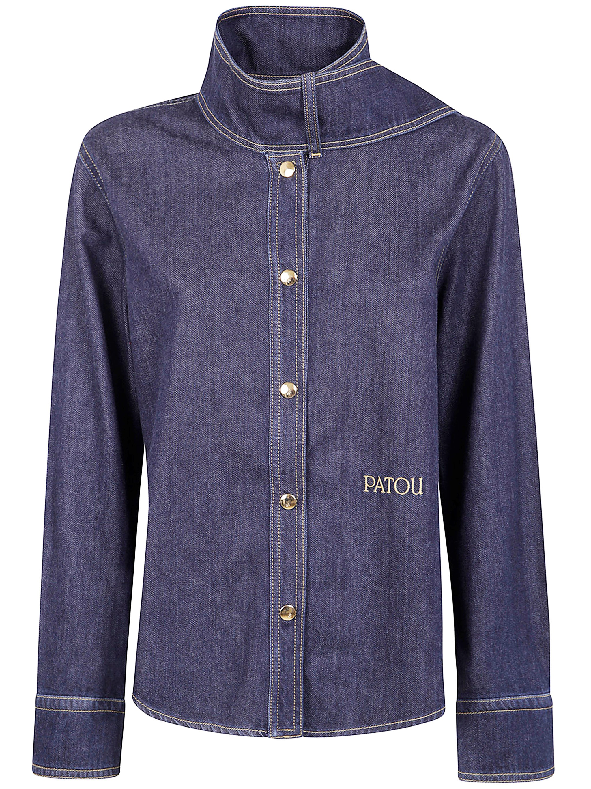 PATOU PATOU Ascot Collar Blouse　PATOU アスコットカラーブラウス