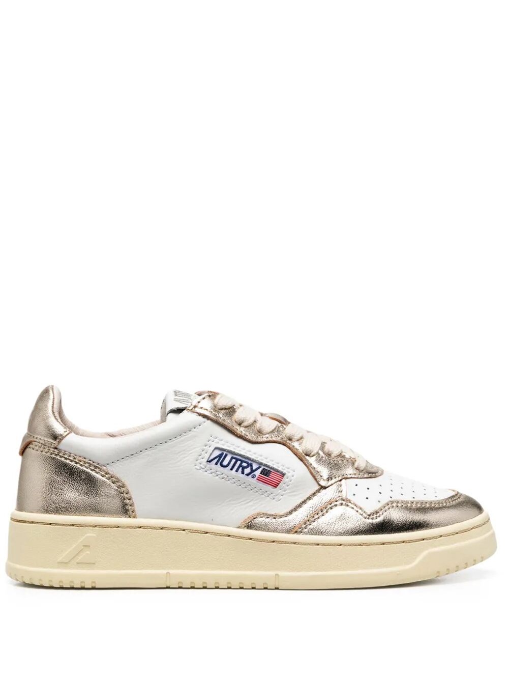 Stussy Medalist Low Leather Sneakers