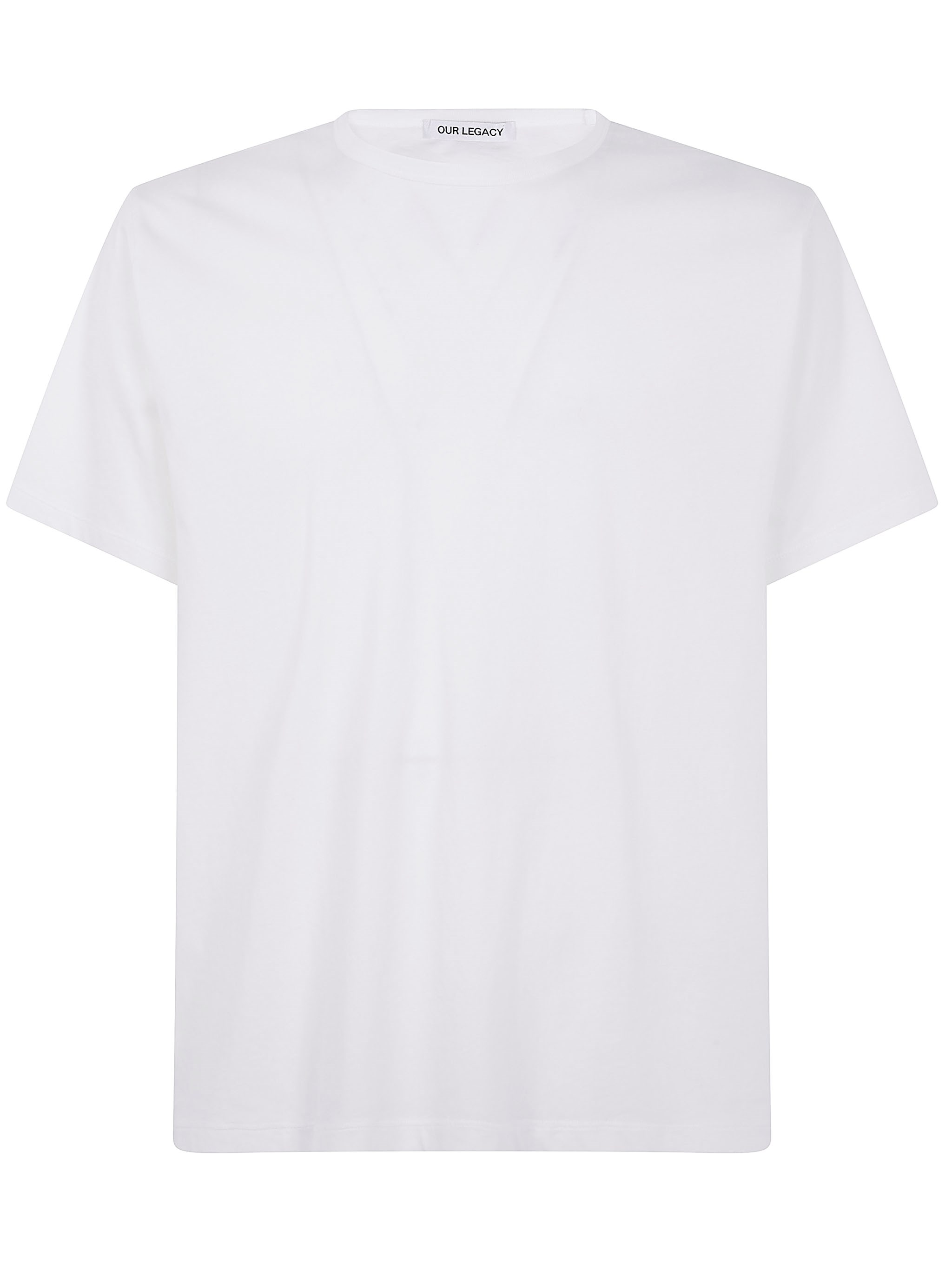 Our Legacy New Box Mens Jersey T-shirt In White