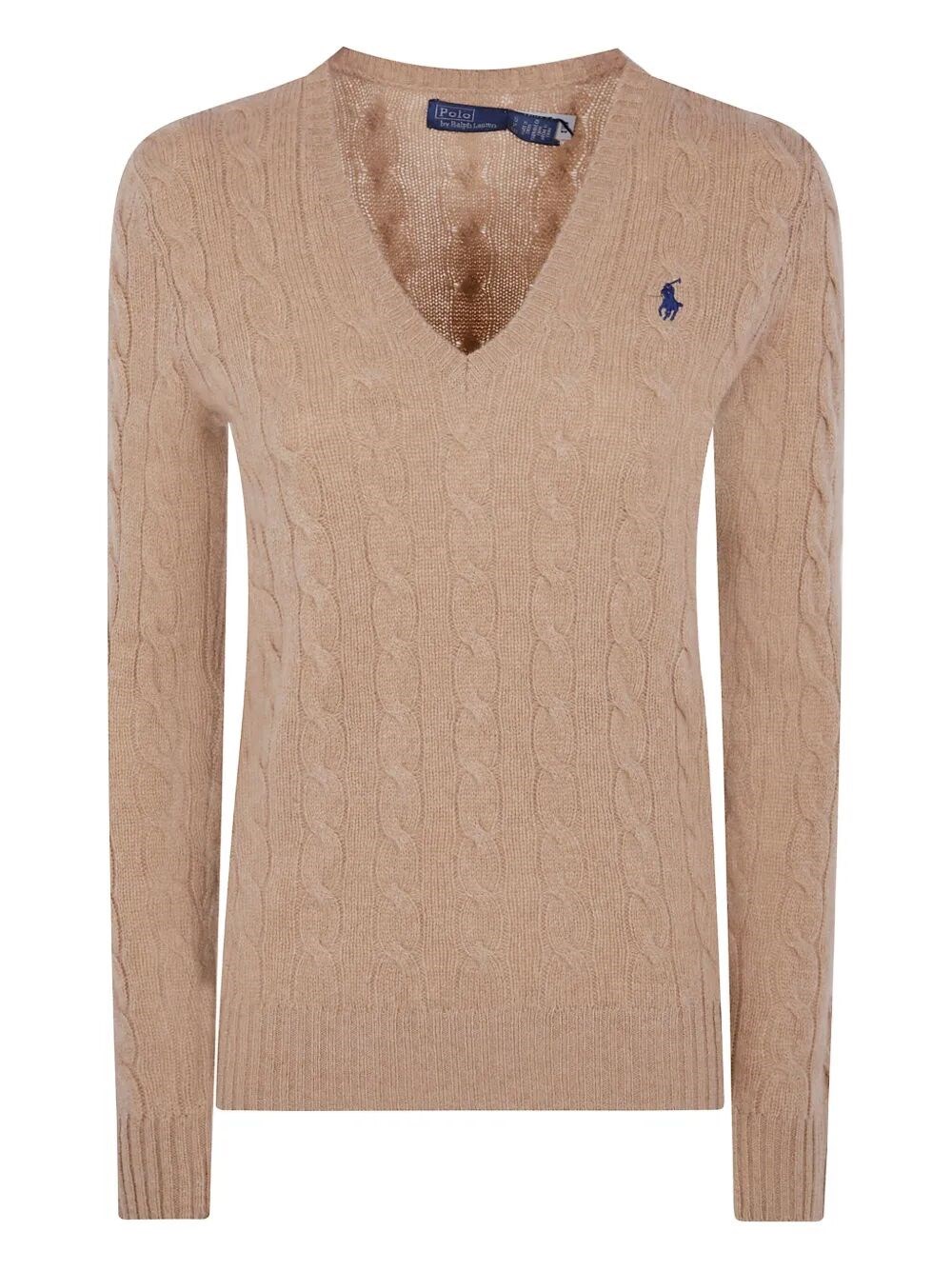 POLO RALPH LAUREN Kimberly Long Sleeve V Neck
